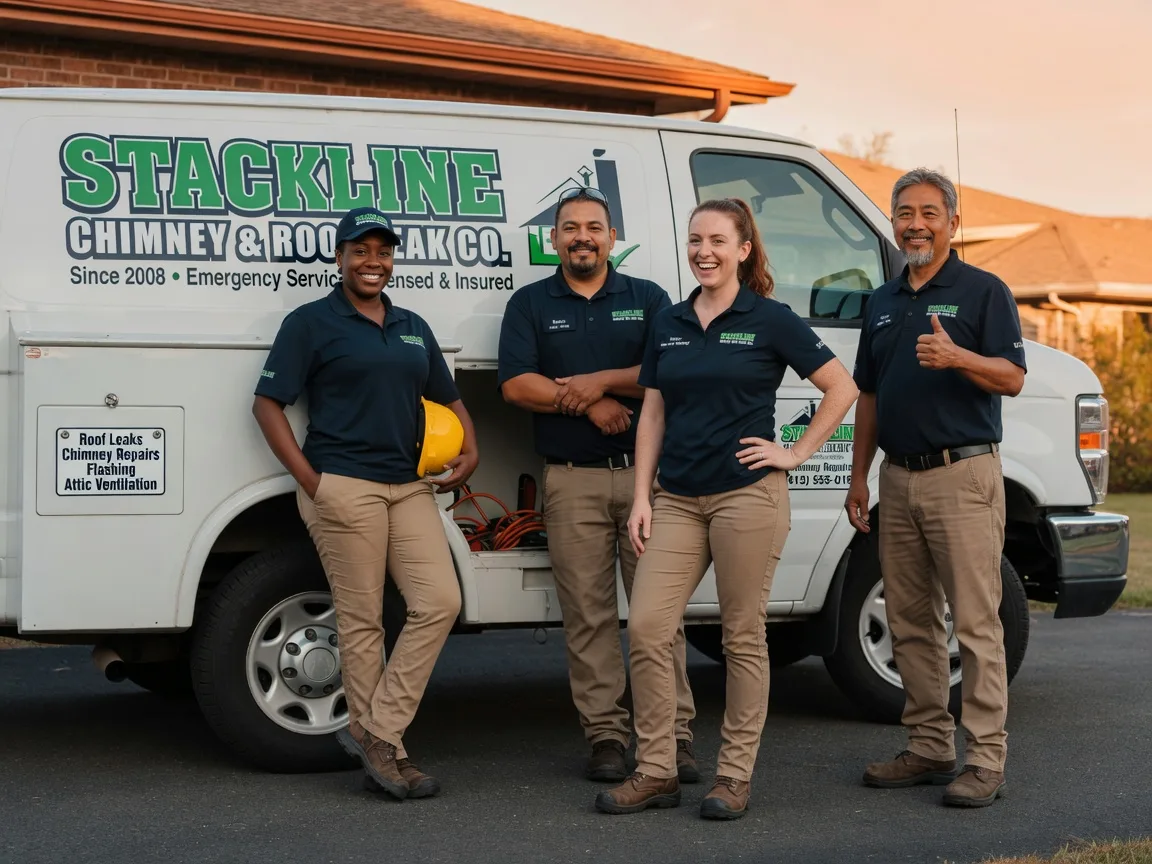 Chimney flashing repair company in University Park, IA